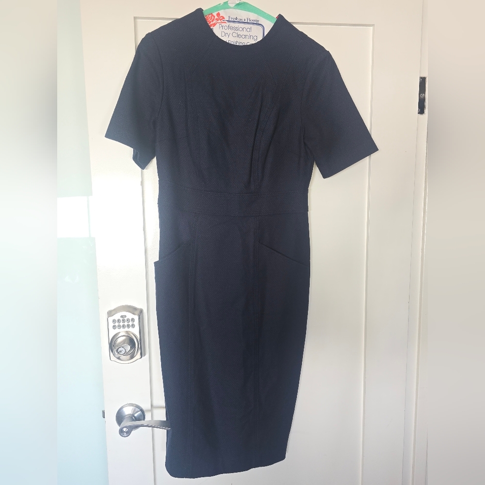 All Season Navy Blue Sheath From Boden